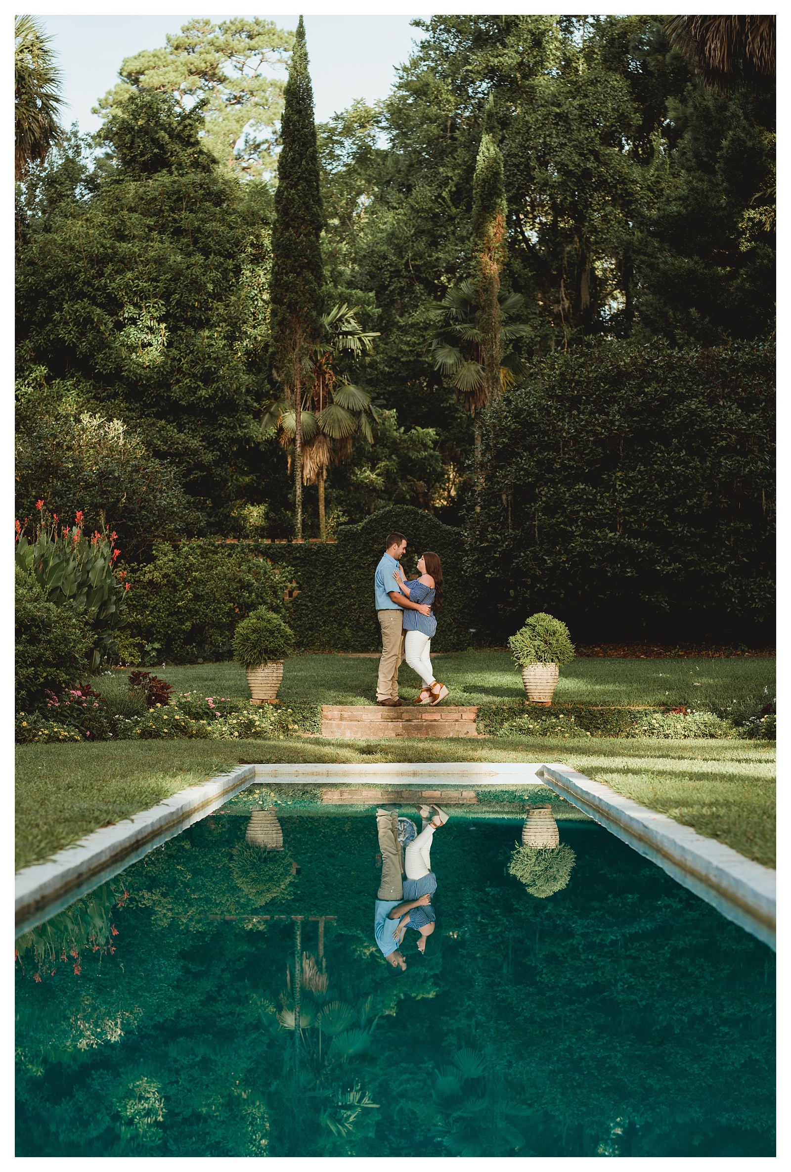 Maclay gardens engagement portraits in northwest florida. Shelly Williams Photography