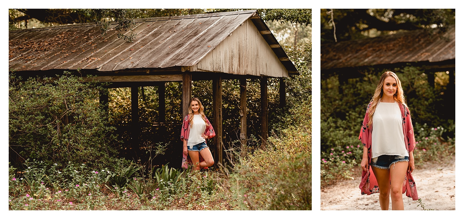 Rustic barn used for high school senior photography. Shelly Williams Photography
