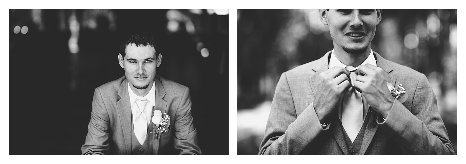 Portraits of the groom at Southern Pines venue in Lake City, FL. Shelly Williams Photography