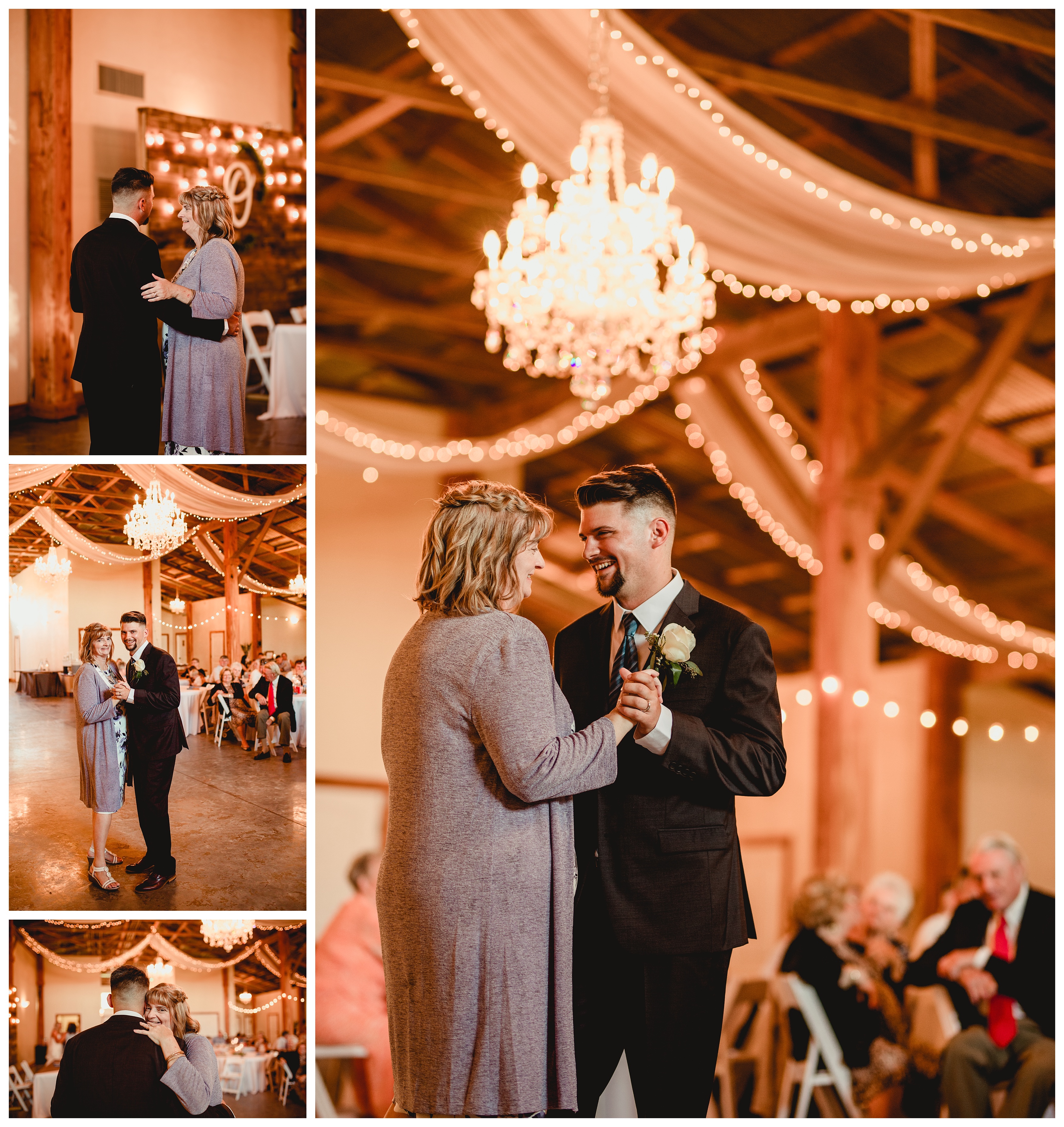 Mother and son first dance on wedding day. Shelly Williams Photography