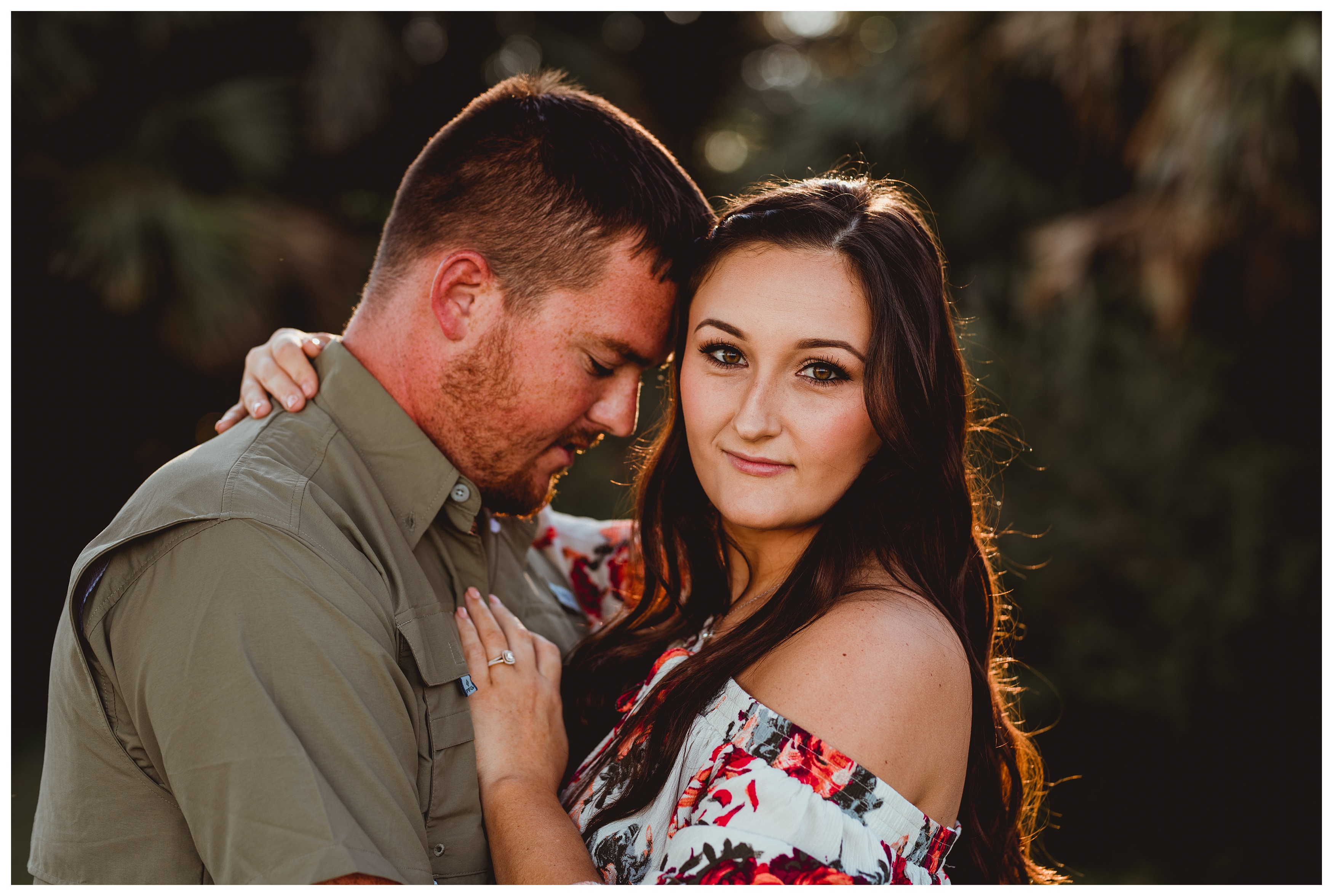Gainesville newly engaged couple. Shelly Williams Photography
