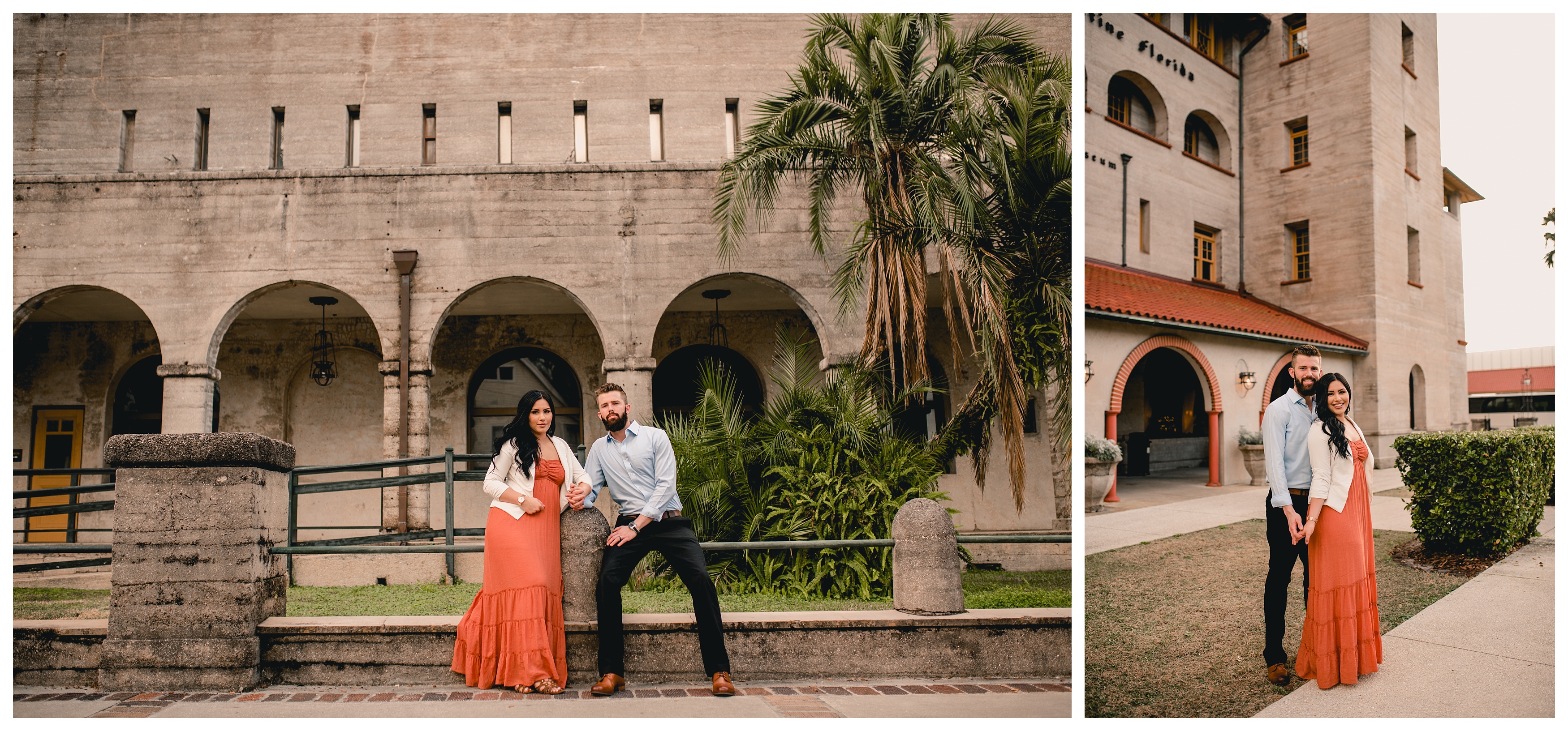 Engagement pictures taken in North Florida in historic St. Augustine. Shelly Williams Photography