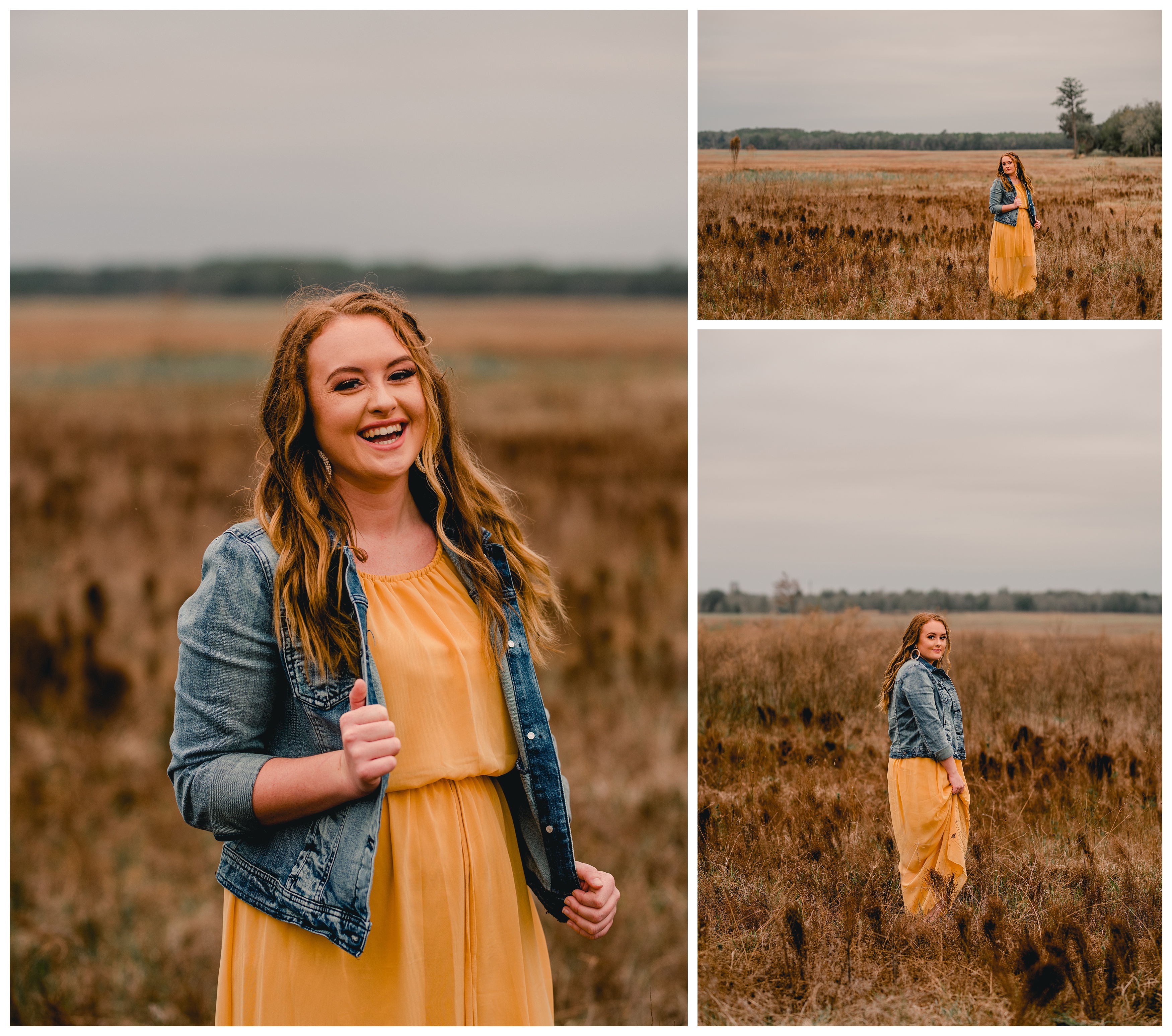 Hay field senior pictures in Florida. Shelly Williams Photography