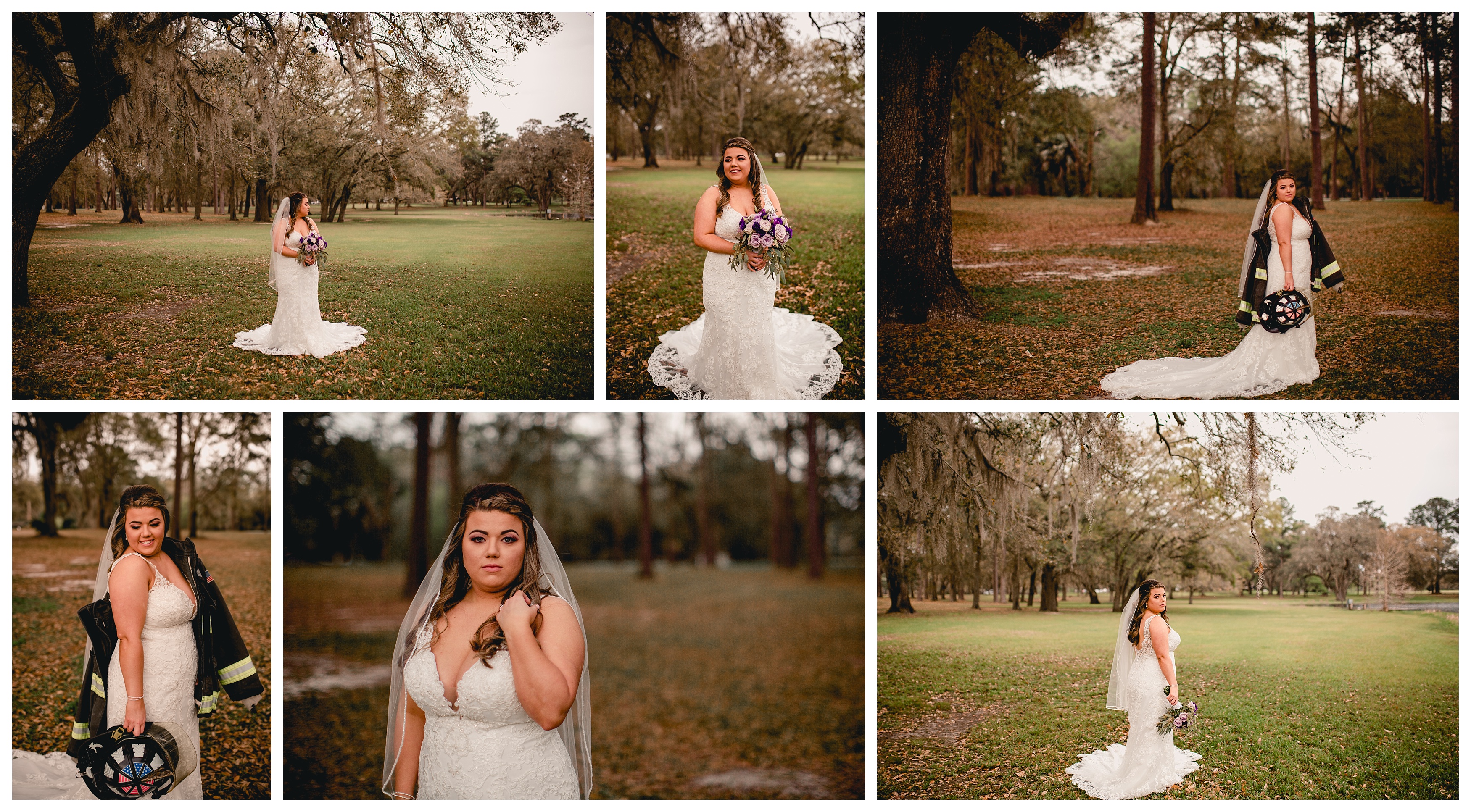Bridal portraits of the bride on wedding day in Tally, fl. Shelly Williams Photography