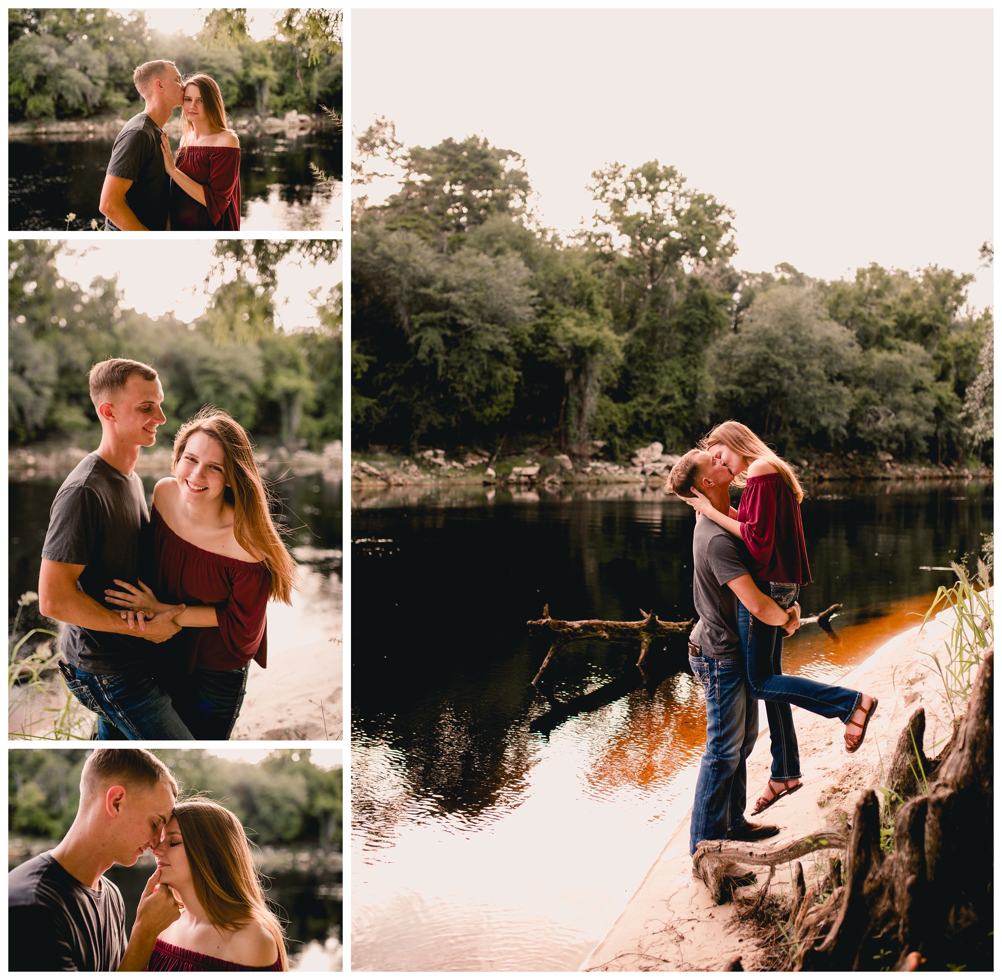 Posing ideas for engagement photos that are fun and natural