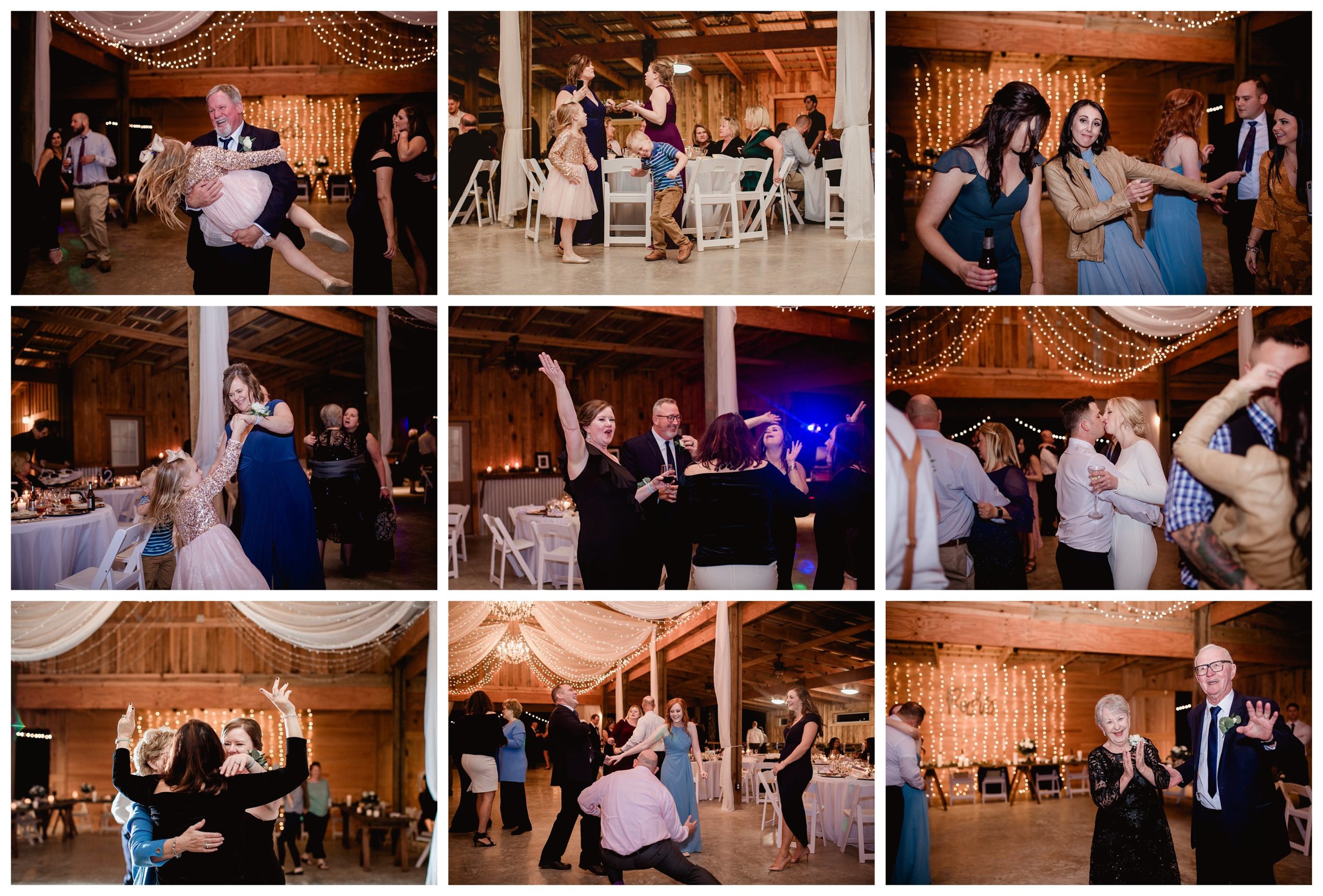 Barn wedding Reception pictures taken at Clark Plantation - Shelly Williams Photography