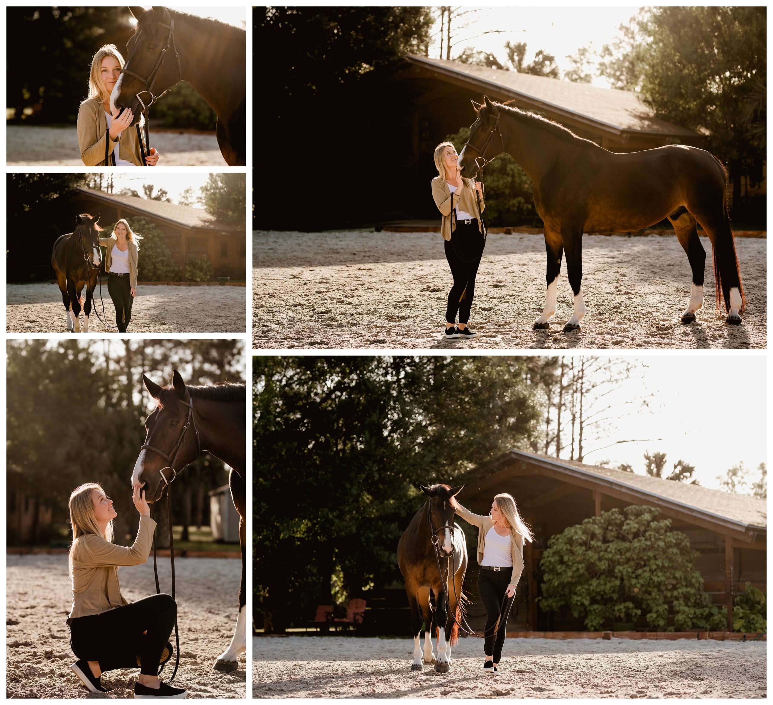 Lifestyle equestrian photographer in florida travels across the state to photograph floridians and their horses.
