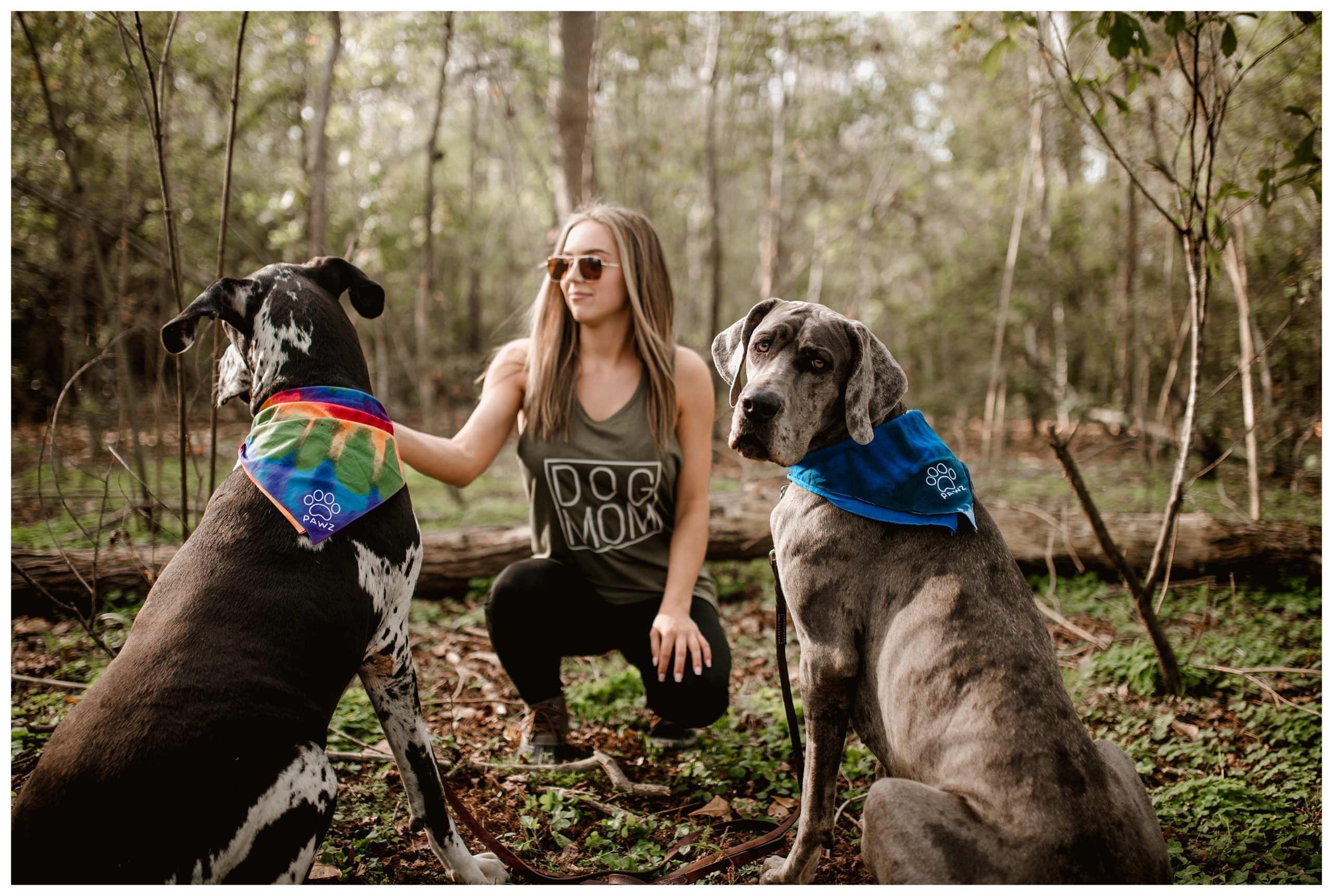 Pet and owner photography in nature, the dogs favorite place to be!