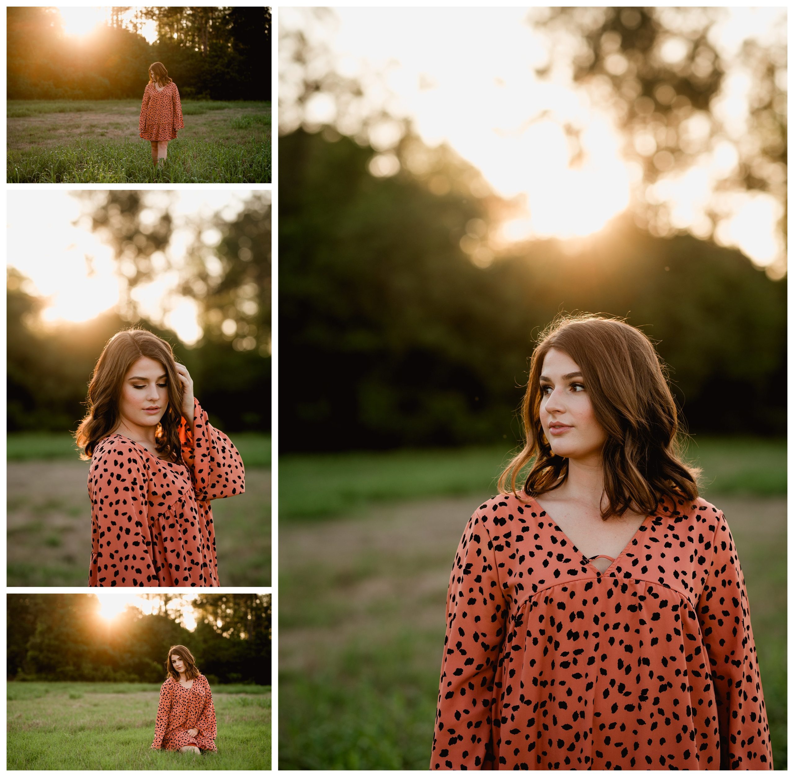 Photoshoot ideas for girls during the golden hour