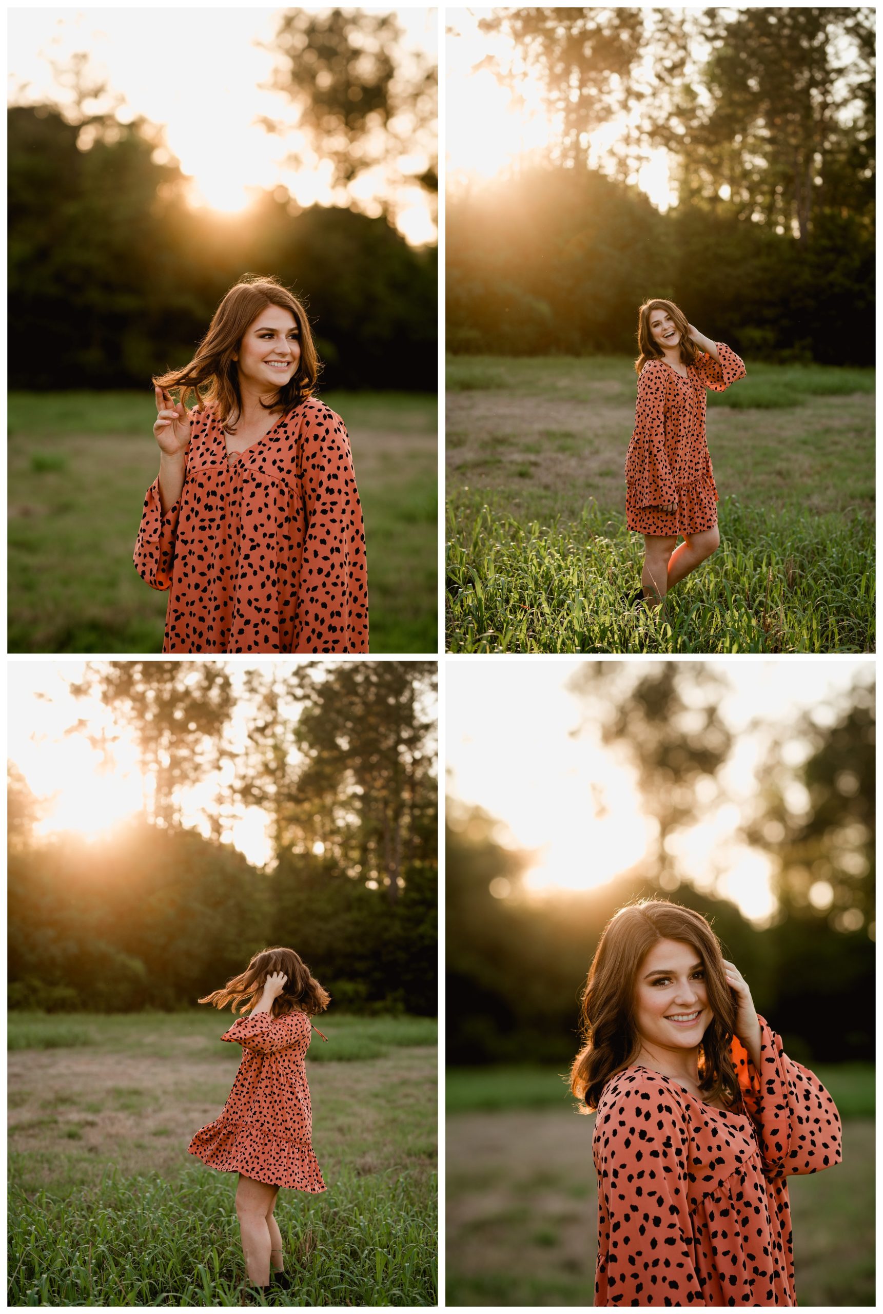 Posing ideas for girls during the sunset