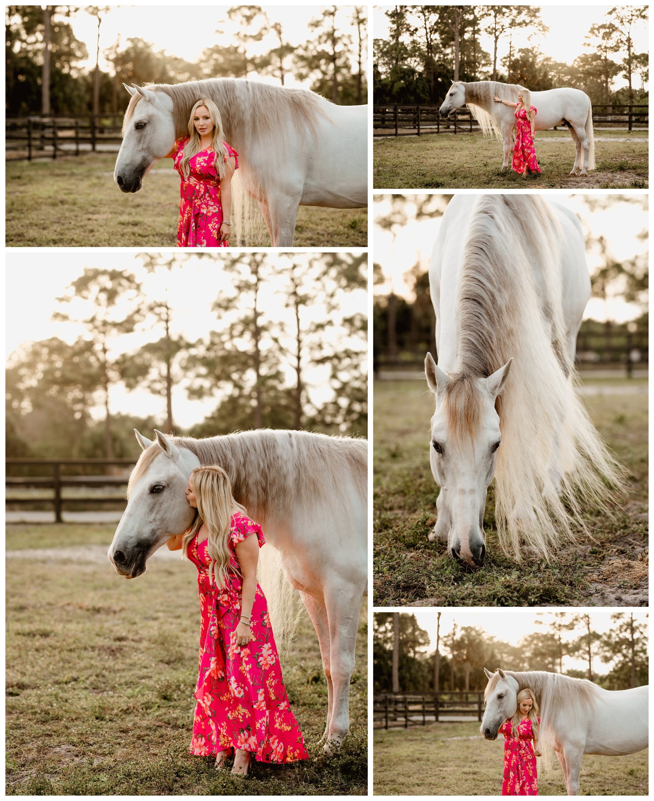 Posing ideas for girls with their horse