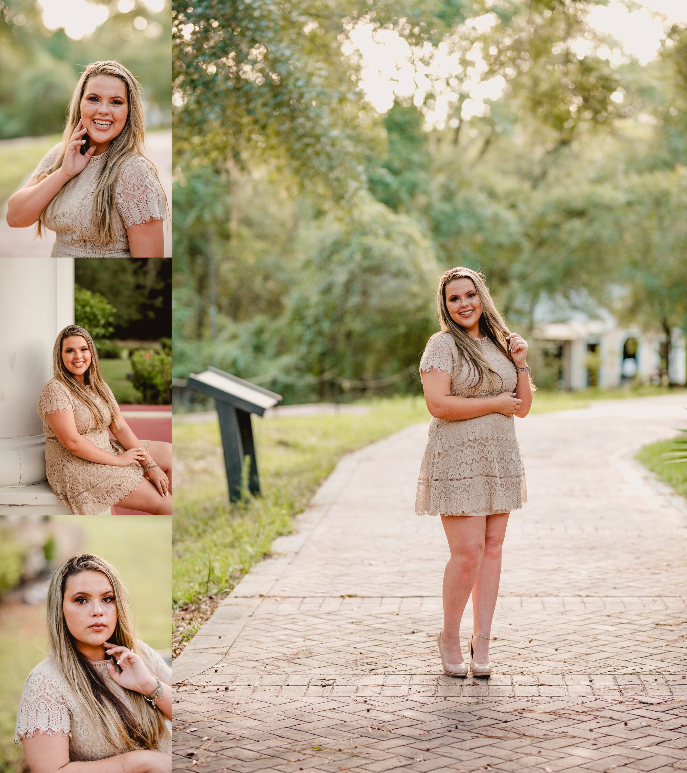 Senior pictures at Stephen Foster state park in Florida.