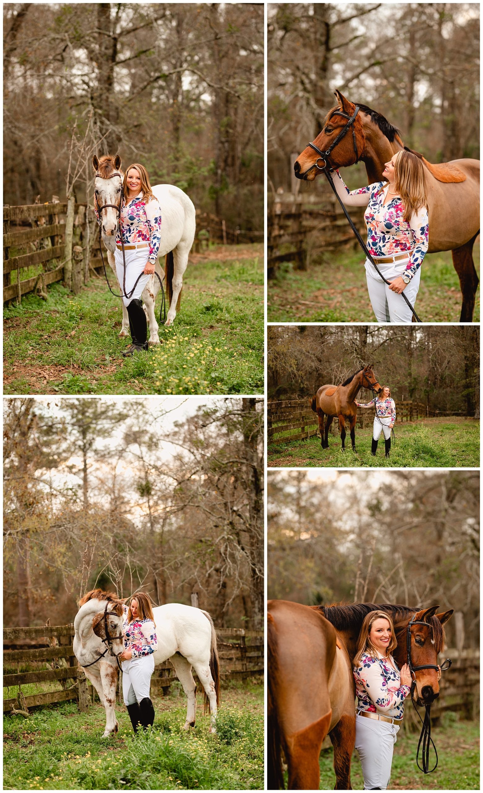 Cloudy day for photos in Tallahassee, Florida at Iron Star Equestrian.