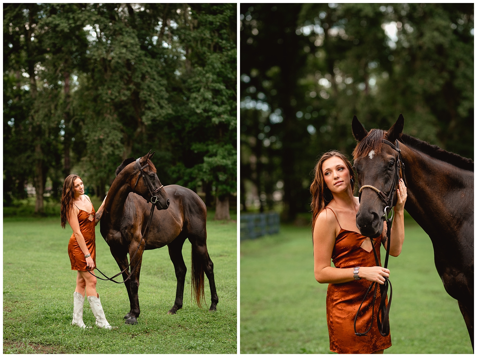 Professional equine photographer in Tallahassee, Florida specializing in horse and rider photoshoots.